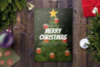 Elegant Christmas Card Templates For Photoshop