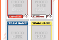 Baseball Card Template Word: A Customizable Design For Collectible Cards