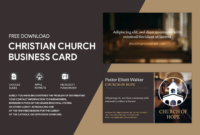 Elegant Christian Business Card Templates: Free And Customizable Designs