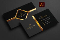 Professional Business Card Template For Adobe Illustrator