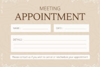 Medical Appointment Card Template: A Free And Customizable Tool For Health Management