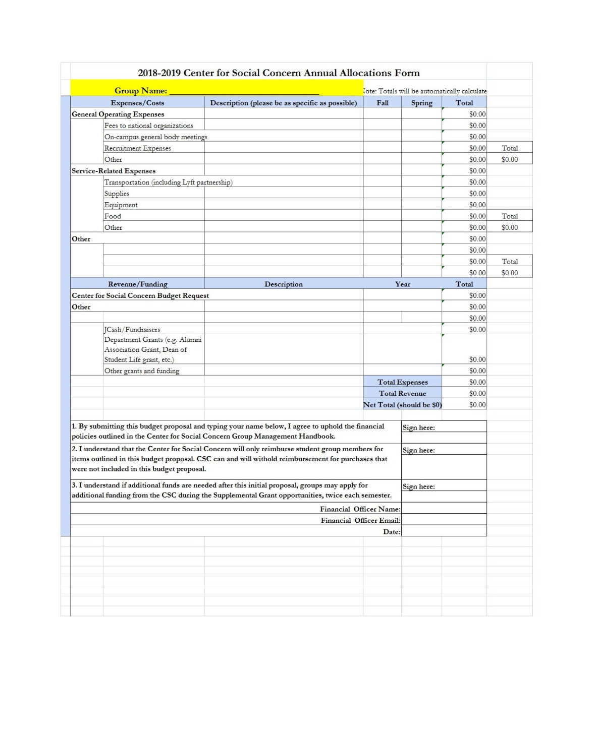 Free Budget Proposal Templates (Word & Excel) ᐅ TemplateLab