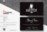 Professional Hairdresser Business Card Templates: Free And Customizable