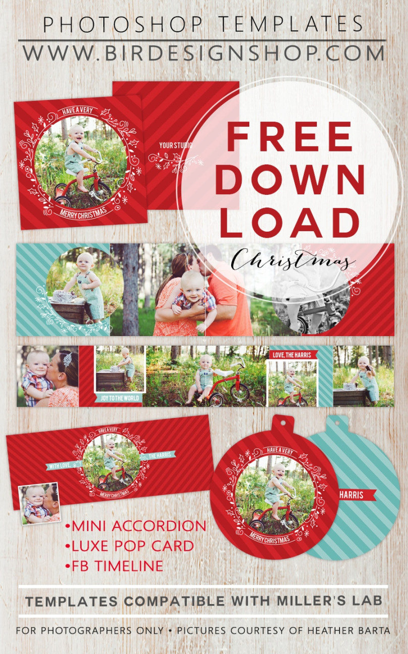 + Free Holiday Photo Card Templates