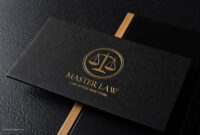 Free Formal Legal Business Card Templates