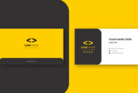 Professional Business Card Template For PowerPoint