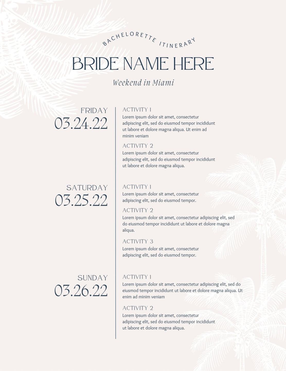 Free party planner templates to customize and print  Canva