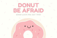 Good Luck Card Template For Formal Occasions