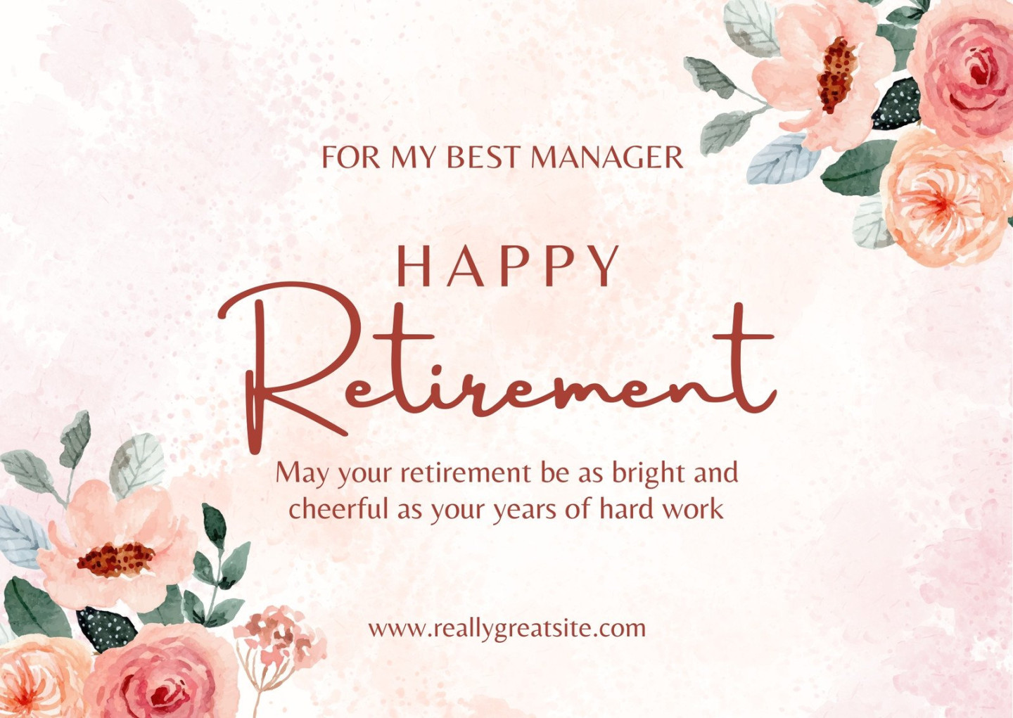 Free printable, customizable retirement card templates  Canva