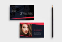 Professional Hair Salon Business Card Design