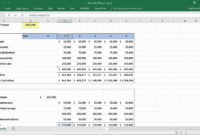 Net Present Value Calculation Template For Financial Analysis