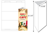 Tri-Fold Tent Card Template: A Versatile Design For Professional Presentations