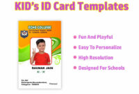 Child Identification Card Template