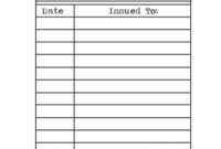 A Standardized Template For Library Catalog Cards