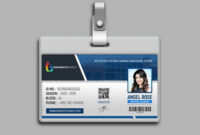 College ID Card Template PSD: A Professional Design Resource