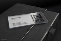 Transparent Business Cards Design Template