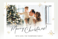 Elegant Holiday Photo Card Templates