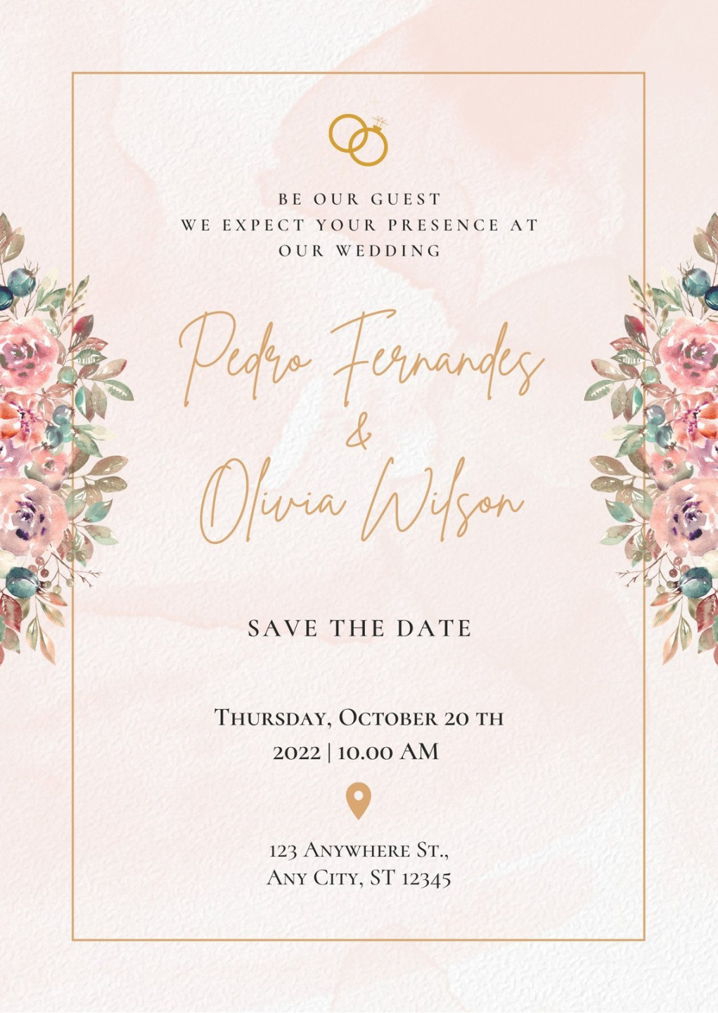 Page  - Wedding invitation templates to customize for free  Canva