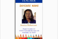 Faculty Identification Card Template