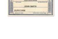 Template For A Fictitious Social Security Card Download