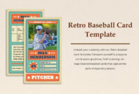 Baseball Card Template Microsoft Word: A Guide To Creating Personalized Collectibles