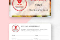 Membership Card Template Design Guidelines