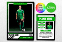 Soccer Trading Card Template: A Design Guide