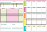 Homework Agenda Template For Effective Time Management