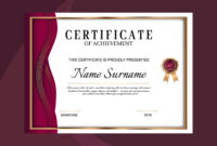 Winner Certificate Template: A Formal Design For Recognition