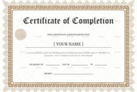 Qualification Certificate Template: A Formal Document For Verifying Credentials