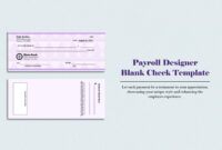 Blank Check Templates For Microsoft Word: A Comprehensive Guide