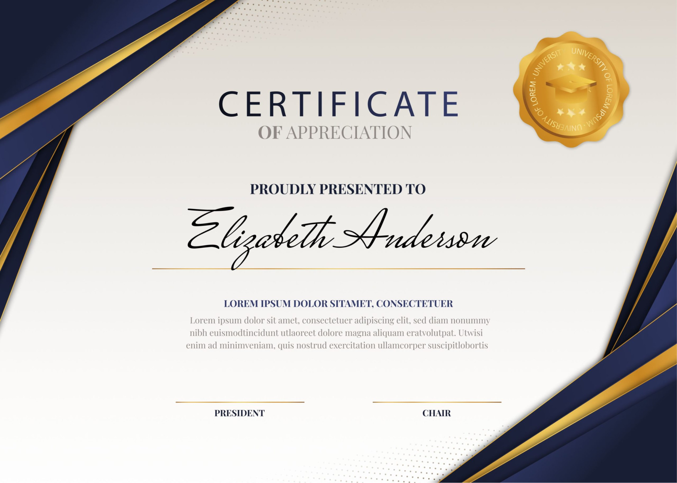 Certificate Of Appreciation Examples + Free Editable