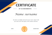 Certificate Of Participation Template: A Formal Presentation Guide