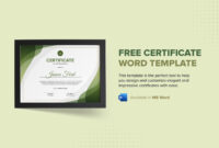 Comprehensive Guide To Professional Certificate Templates For Microsoft Word