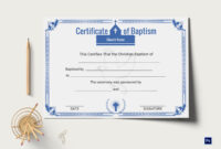 Christian Certificate Template: A Formal Design For Recognition