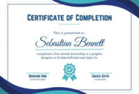 Free Training Completion Certificate Templates For Formal Recognition