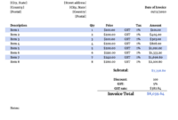 Google Drive Invoice Template: A Comprehensive Guide To Efficient Billing