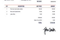 Invoice Template For US Businesses