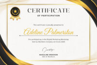 Free Printable Certificates Of Participation Templates