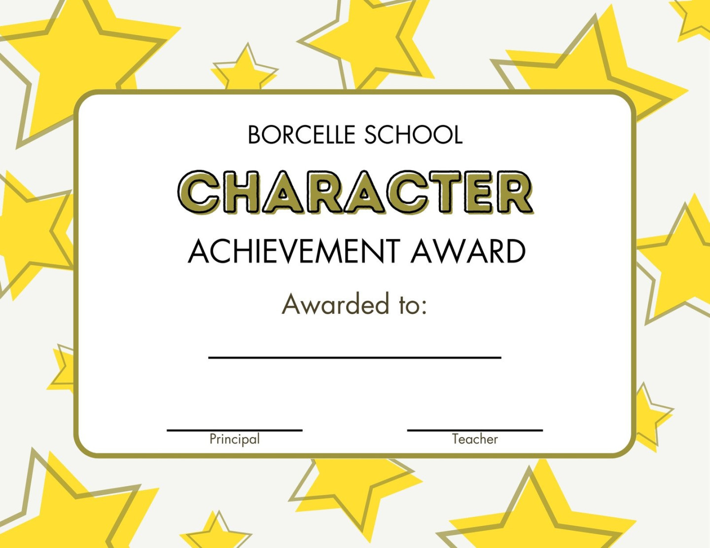 Free printable, customizable student certificate templates  Canva