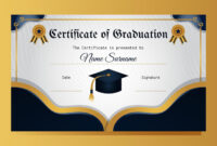 Elegant And Customizable Graduation Certificate Templates