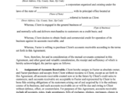 Invoice Discounting Agreement Template