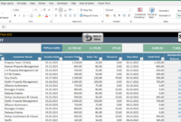 Invoice Record Keeping Template