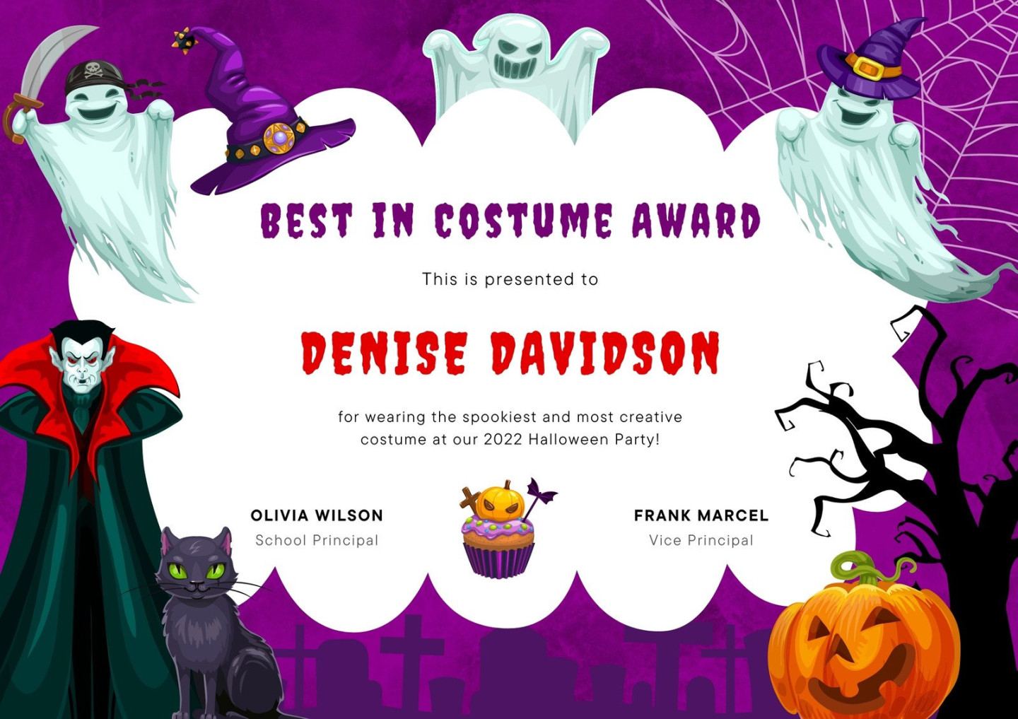 Page  - Free custom printable funny certificate templates  Canva