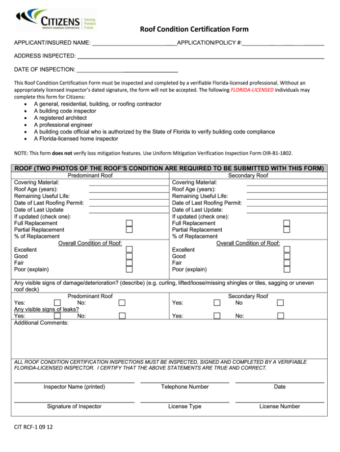 Roofing Certificate of Completion Template Free (Stepping Up th