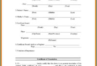 USCIS Birth Certificate Translation Template: A Comprehensive Guide