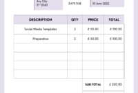 HMRC Invoice Template: A Comprehensive Guide